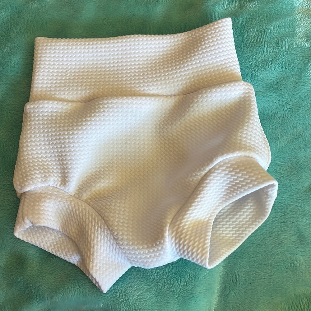 Baby Girl white bummies